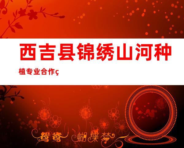 西吉县锦绣山河种植专业合作社
